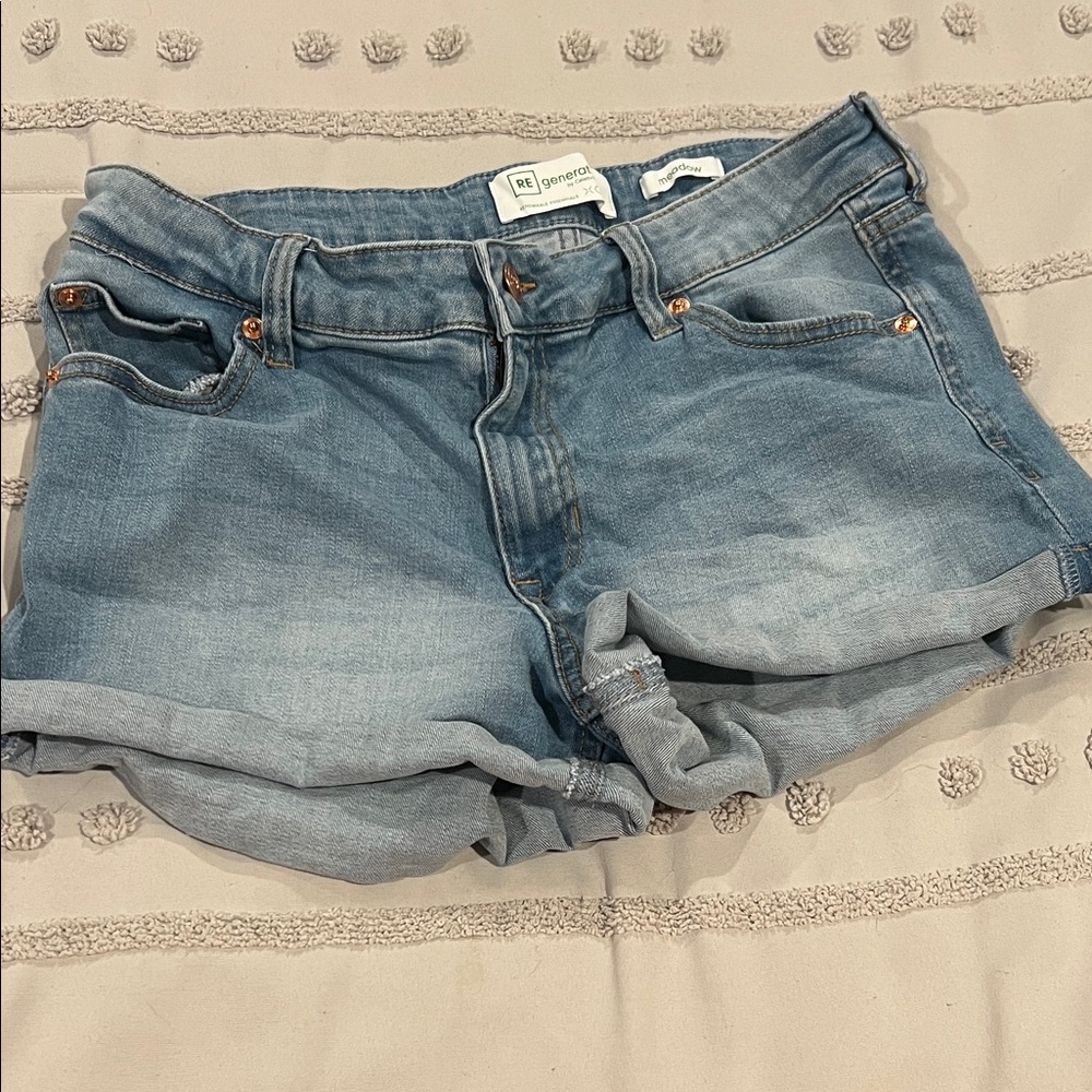 Celebrity Pink Blue Jean Shorts